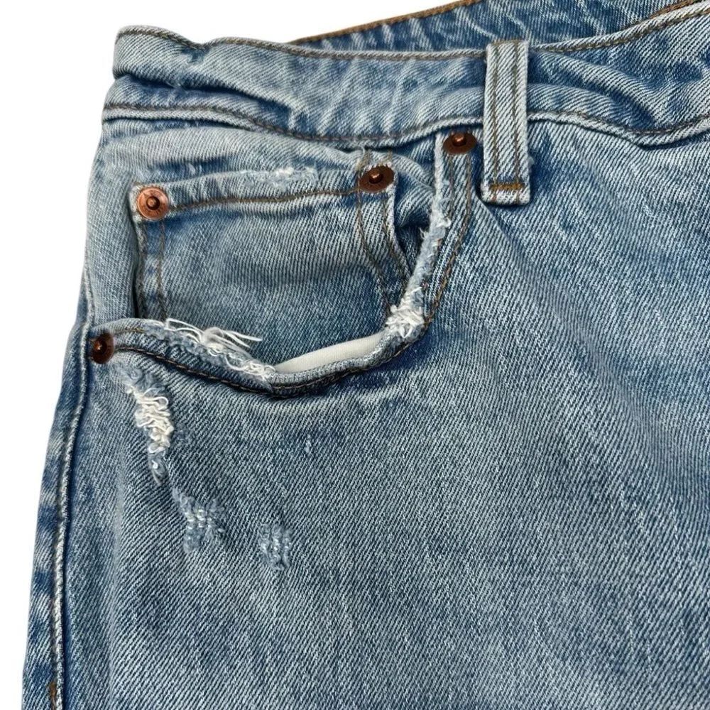 Abercrombie & Fitch Curve Love The Skinny High Rise Size 16R Waist 33 Blue Jeans - Picture 13 of 15